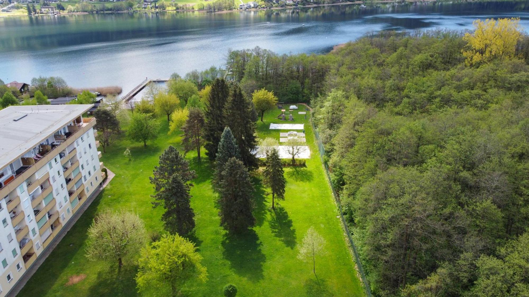 Ct-Gold Penthouse Bodensdorf Amatera Privater Seezugang Hallenbad, Skiarena Gerlitzen Ngoại thất bức ảnh